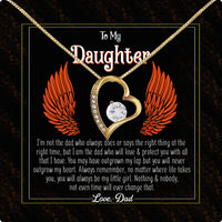 Thumbnail for Daughter Necklace from Dad: A Piece of Your Heart for Her