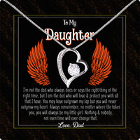 Thumbnail for Daughter Necklace from Dad: A Piece of Your Heart for Her