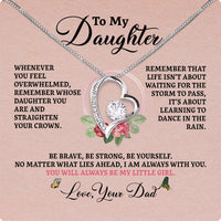 Thumbnail for Daughter Necklace from Dad: A Piece of Your Heart for Her