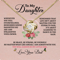 Thumbnail for Daughter Necklace from Dad: A Piece of Your Heart for Her