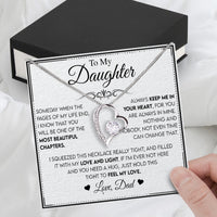 Thumbnail for Daughter Necklace from Dad: A Piece of Your Heart for Her