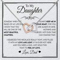 Thumbnail for Daughter Necklace from Dad: A Piece of Your Heart for Her