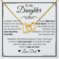 Thumbnail for Daughter Necklace from Dad: A Piece of Your Heart for Her