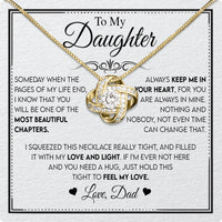 Thumbnail for Daughter Necklace from Dad: A Piece of Your Heart for Her