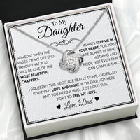 Thumbnail for Daughter Necklace from Dad: A Piece of Your Heart for Her