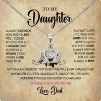 Thumbnail for Daughter Necklace from Dad: A Piece of Your Heart for Her