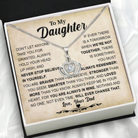 Thumbnail for Daughter Necklace from Dad: A Piece of Your Heart for Her