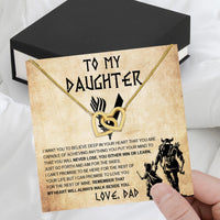 Thumbnail for Daughter Necklace from Dad: A Piece of Your Heart for Her