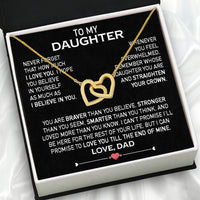 Thumbnail for Daughter Necklace from Dad: A Piece of Your Heart for Her