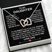 Thumbnail for Daughter Necklace from Dad: A Piece of Your Heart for Her