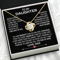 Thumbnail for Daughter Necklace from Dad: A Piece of Your Heart for Her