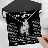 Thumbnail for Daughter Necklace from Dad: A Piece of Your Heart for Her