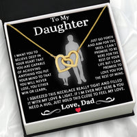 Thumbnail for Daughter Necklace from Dad: A Piece of Your Heart for Her