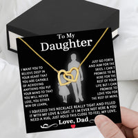 Thumbnail for Daughter Necklace from Dad: A Piece of Your Heart for Her