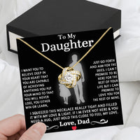 Thumbnail for Daughter Necklace from Dad: A Piece of Your Heart for Her