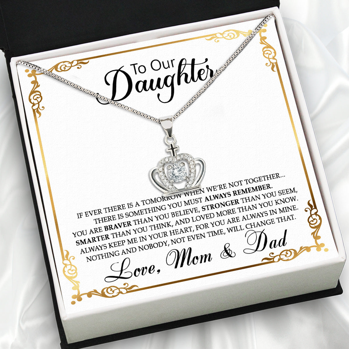 Daughter Necklace from Mom and Dad: A Timeless Symbol of Love and Pride