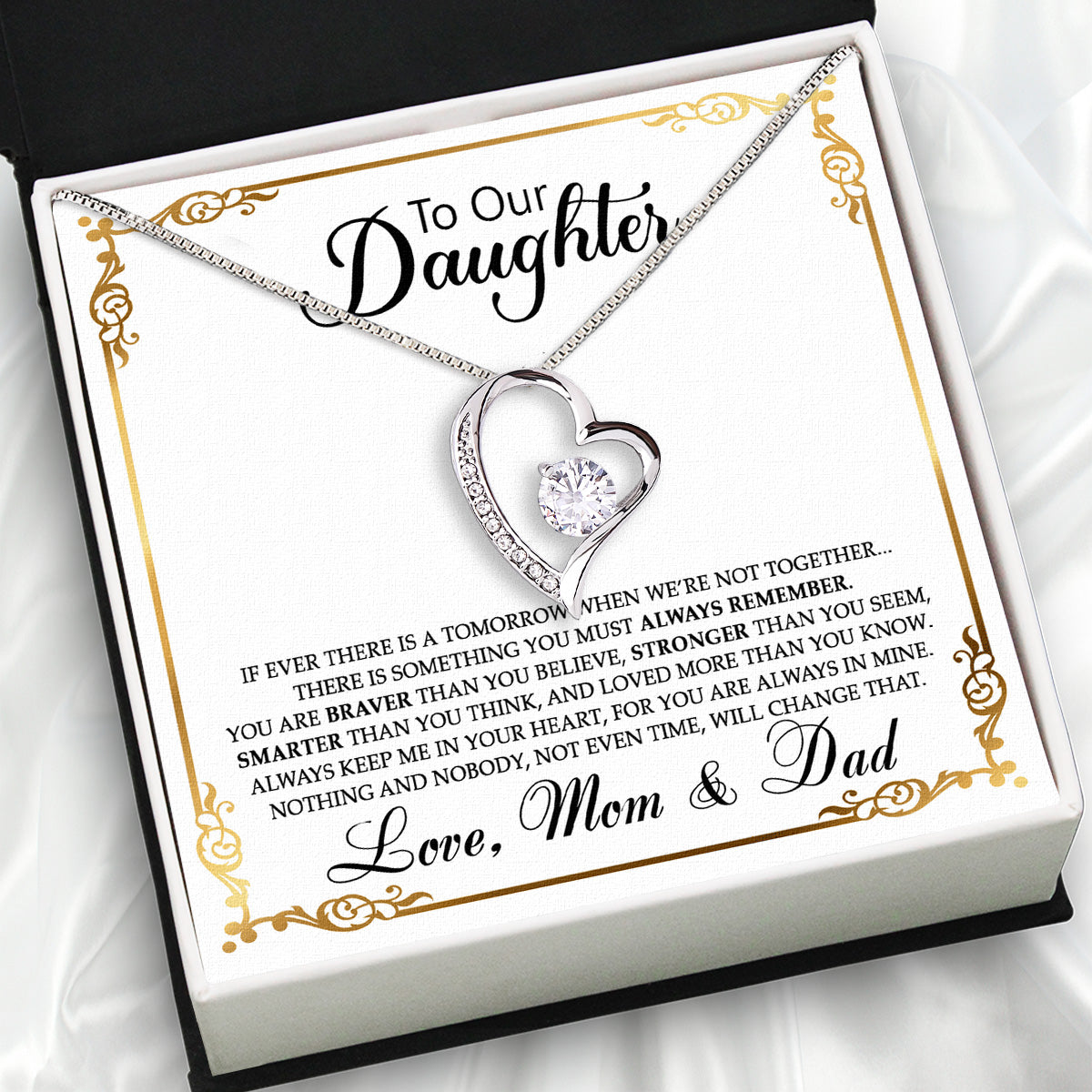 Daughter Necklace from Mom and Dad: A Timeless Symbol of Love and Pride