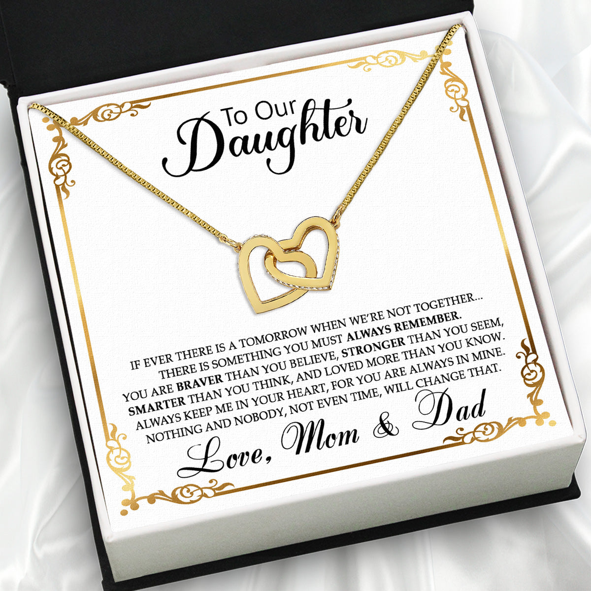 Daughter Necklace from Mom and Dad: A Timeless Symbol of Love and Pride