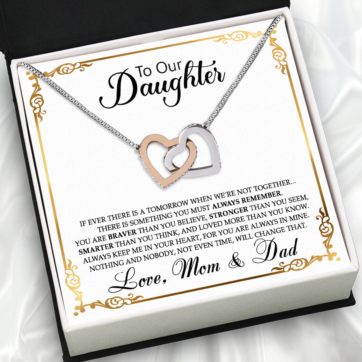 Daughter Necklace from Mom and Dad: A Timeless Symbol of Love and Pride