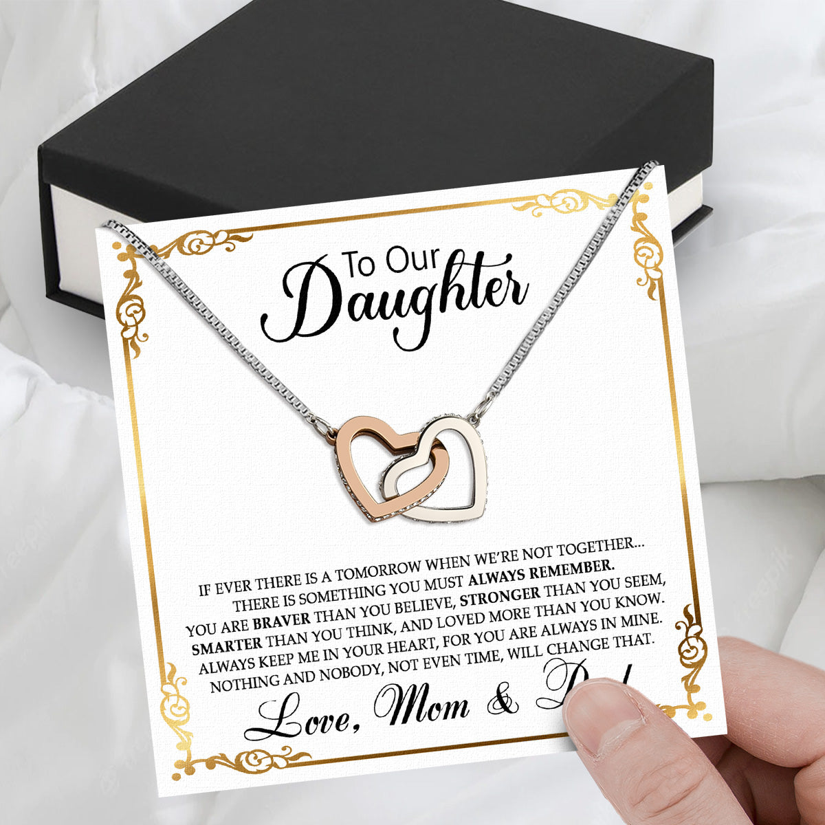 Daughter Necklace from Mom and Dad: A Timeless Symbol of Love and Pride