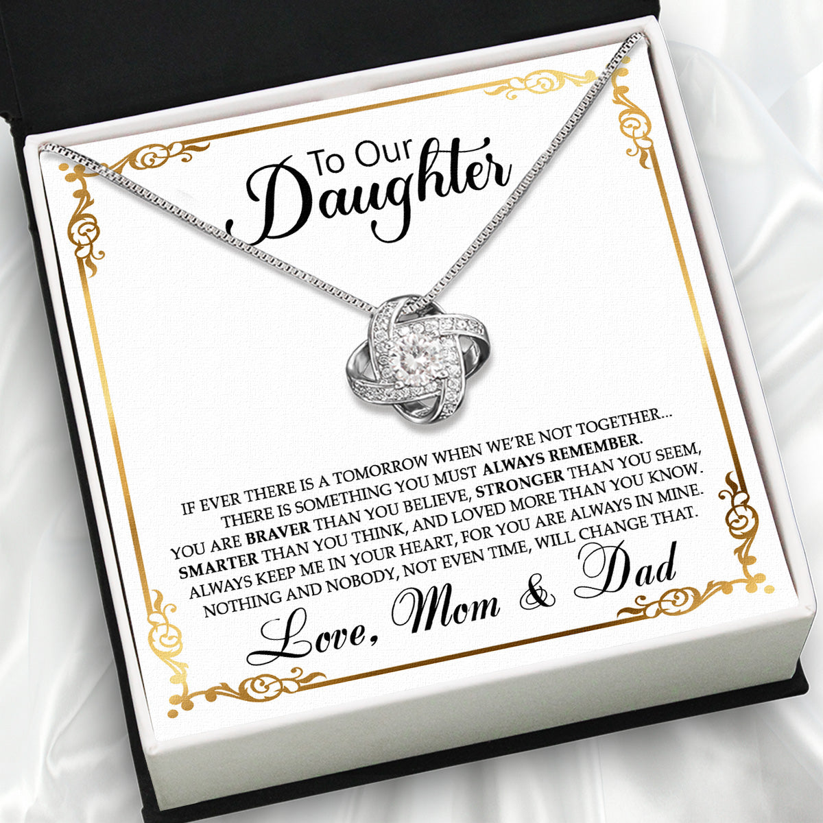 Daughter Necklace from Mom and Dad: A Timeless Symbol of Love and Pride