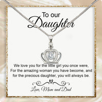 Thumbnail for Daughter Necklace from Mom and Dad: A Timeless Symbol of Love and Pride