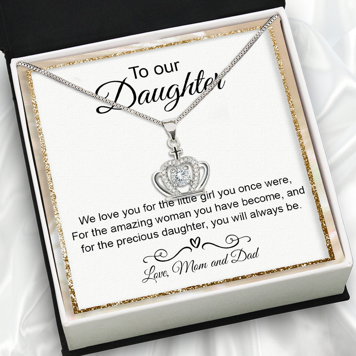 Daughter Necklace from Mom and Dad: A Timeless Symbol of Love and Pride