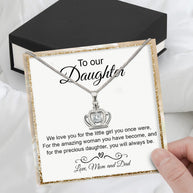 Daughter Necklace from Mom and Dad: A Timeless Symbol of Love and Pride