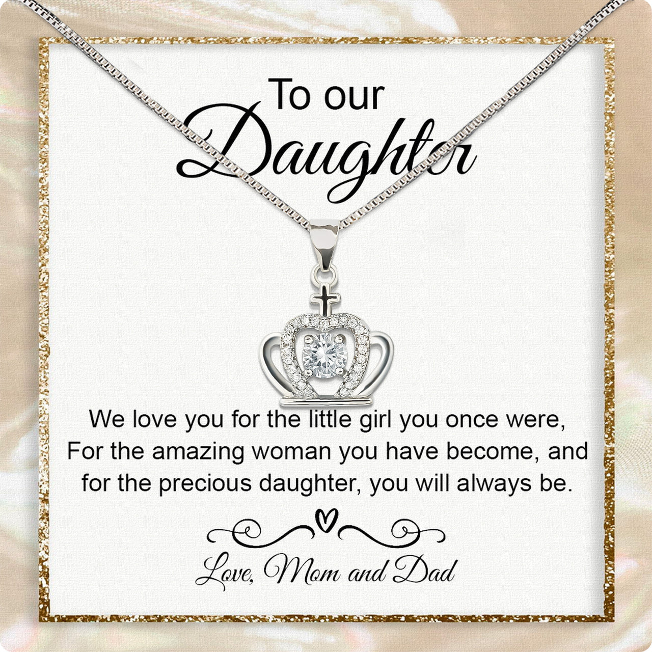 Daughter Necklace from Mom and Dad: A Timeless Symbol of Love and Pride