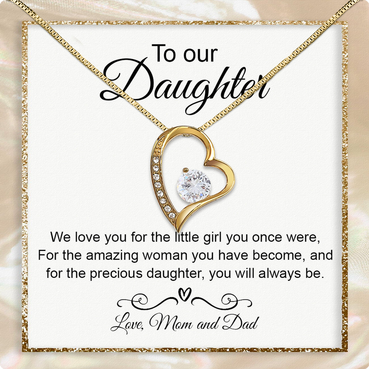 Daughter Necklace from Mom and Dad: A Timeless Symbol of Love and Pride