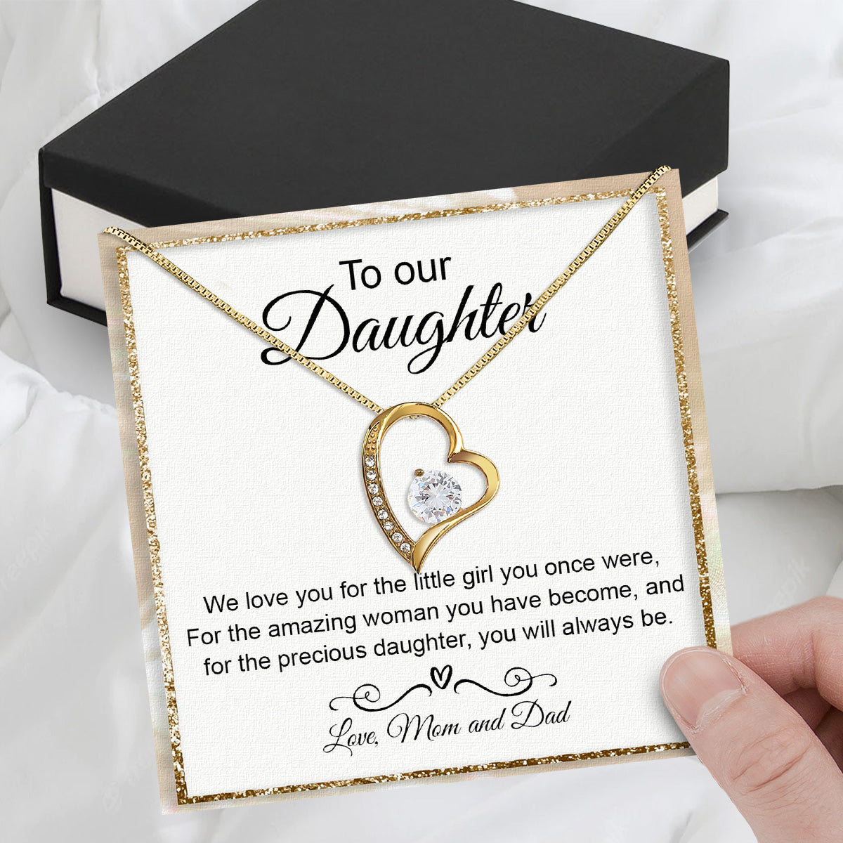 Daughter Necklace from Mom and Dad: A Timeless Symbol of Love and Pride