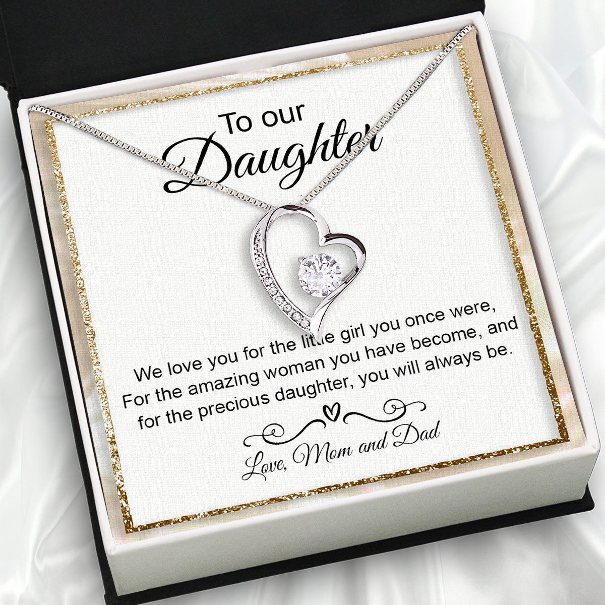 Daughter Necklace from Mom and Dad: A Timeless Symbol of Love and Pride