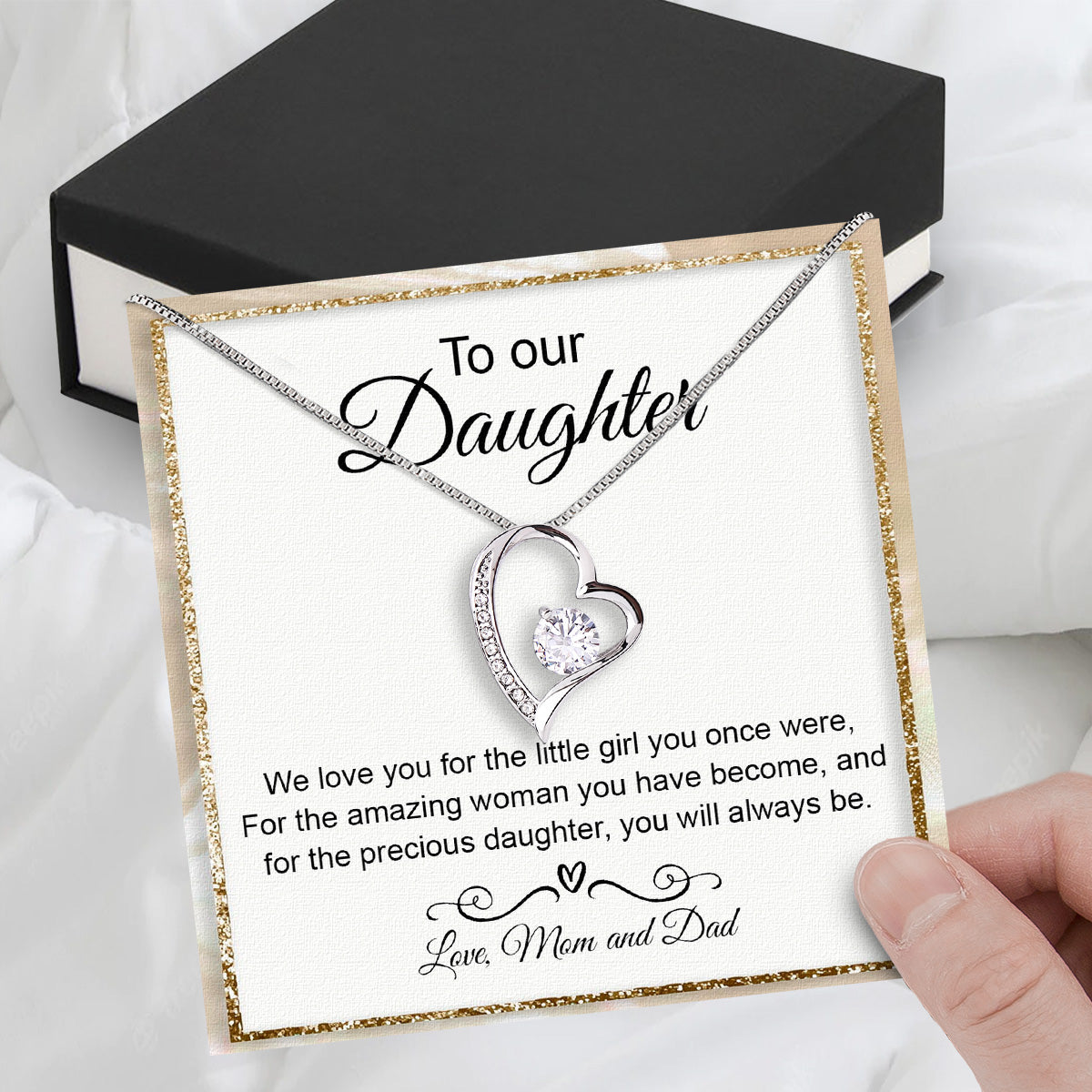 Daughter Necklace from Mom and Dad: A Timeless Symbol of Love and Pride