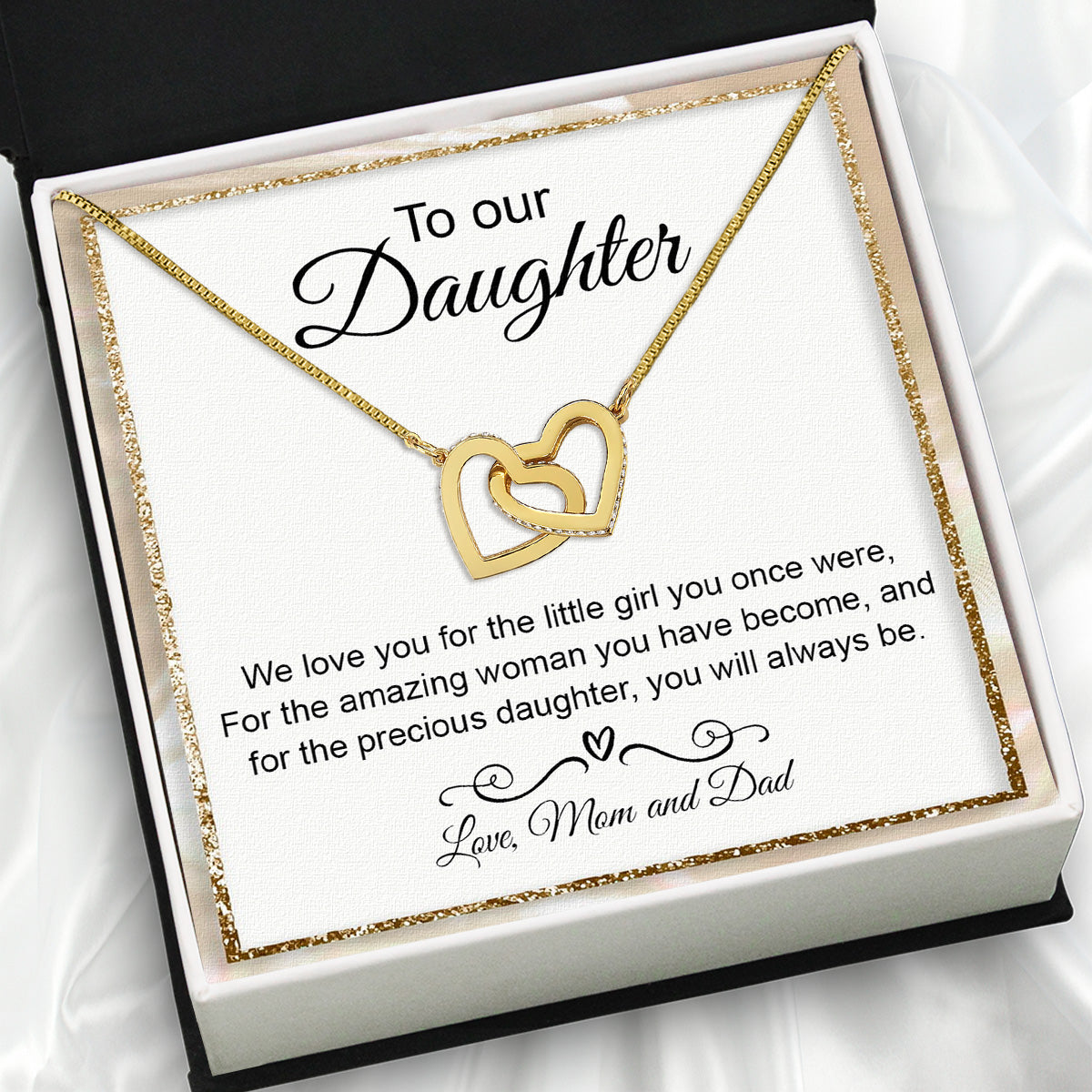 Daughter Necklace from Mom and Dad: A Timeless Symbol of Love and Pride