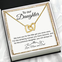 Thumbnail for Daughter Necklace from Mom and Dad: A Timeless Symbol of Love and Pride