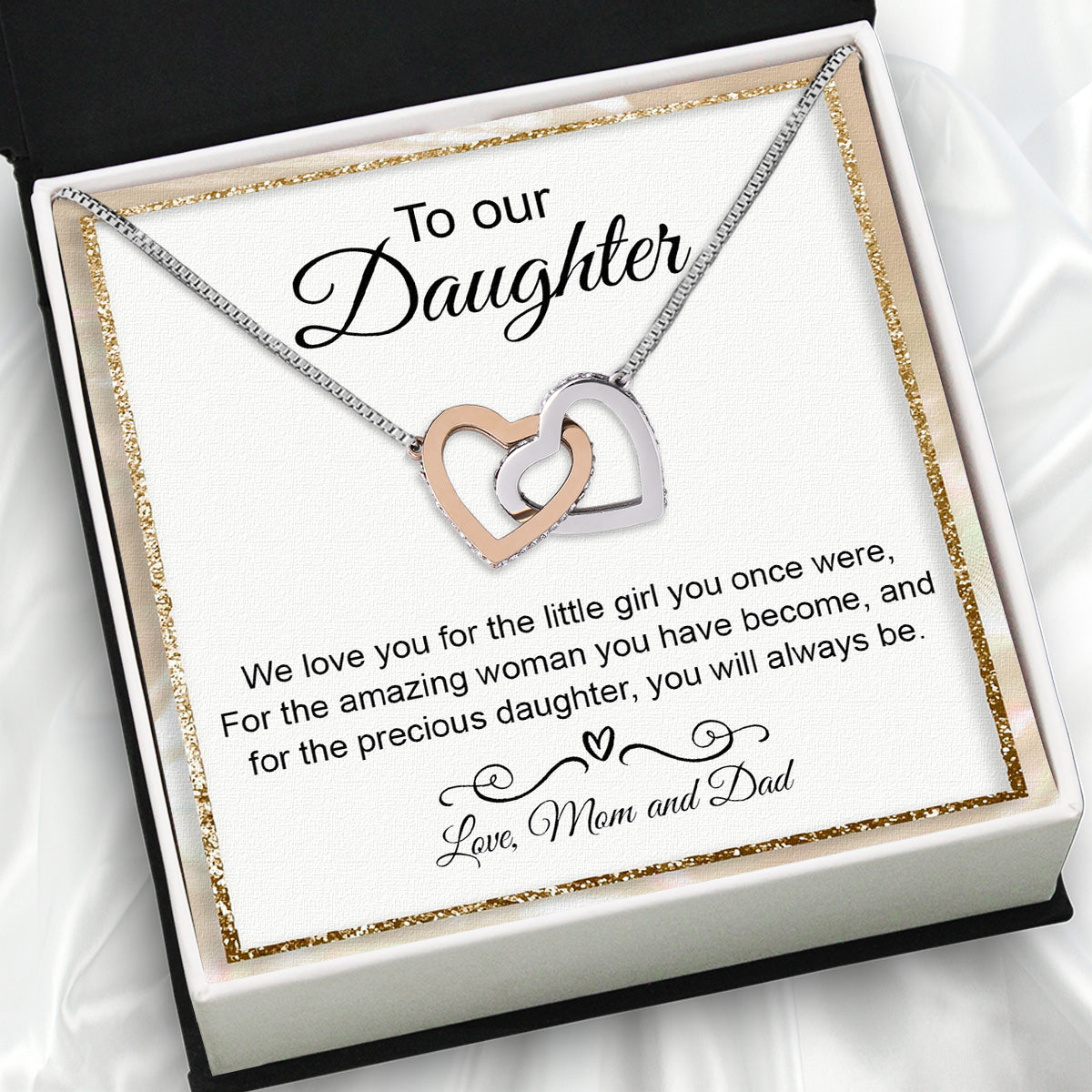 Daughter Necklace from Mom and Dad: A Timeless Symbol of Love and Pride