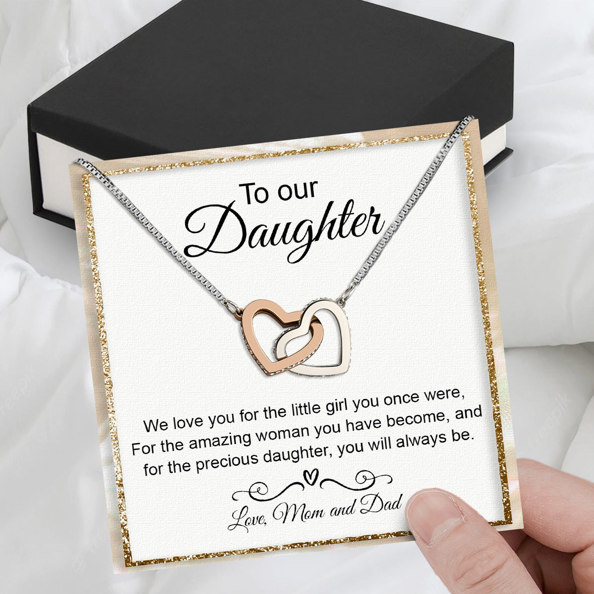 Daughter Necklace from Mom and Dad: A Timeless Symbol of Love and Pride