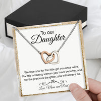 Thumbnail for Daughter Necklace from Mom and Dad: A Timeless Symbol of Love and Pride