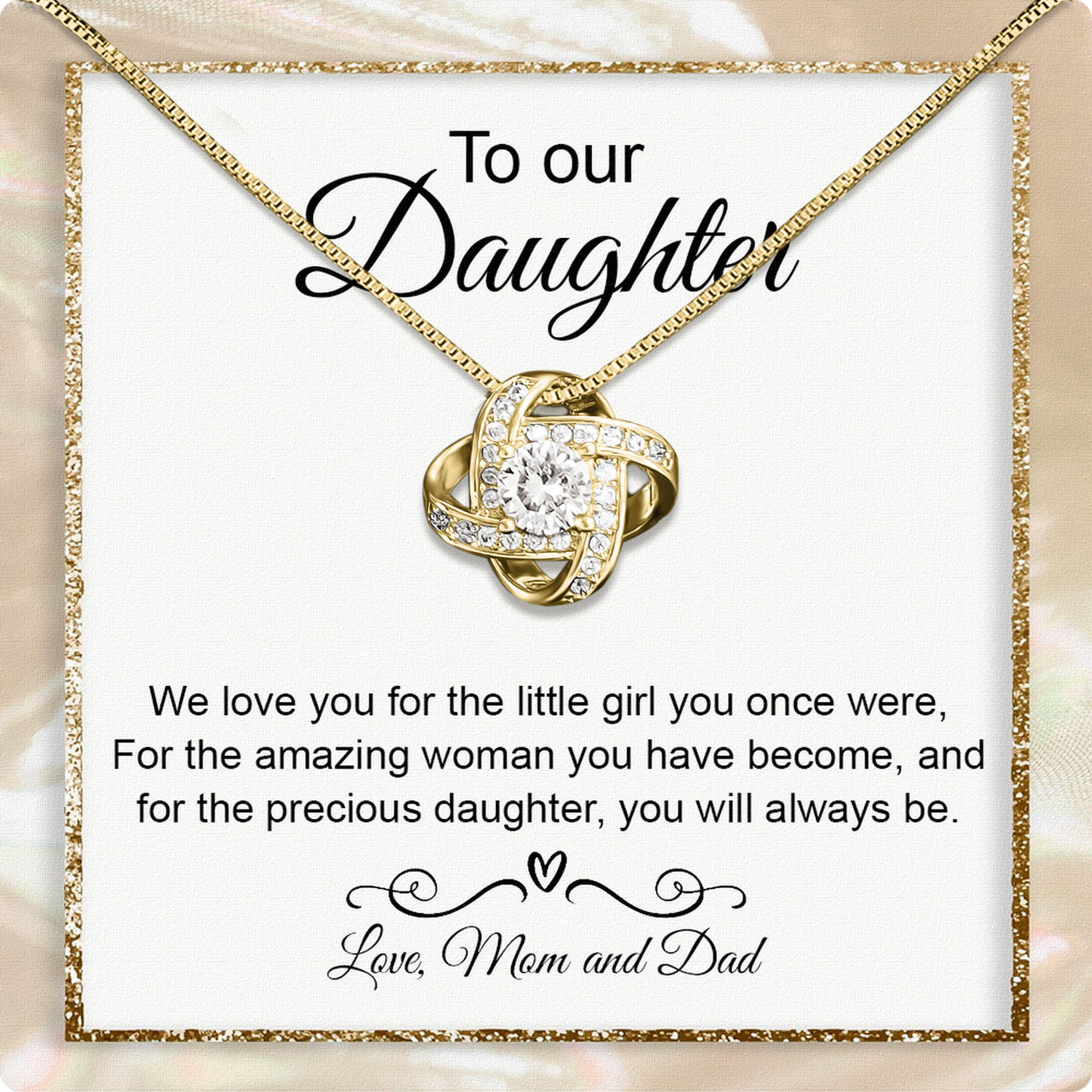 Daughter Necklace from Mom and Dad: A Timeless Symbol of Love and Pride