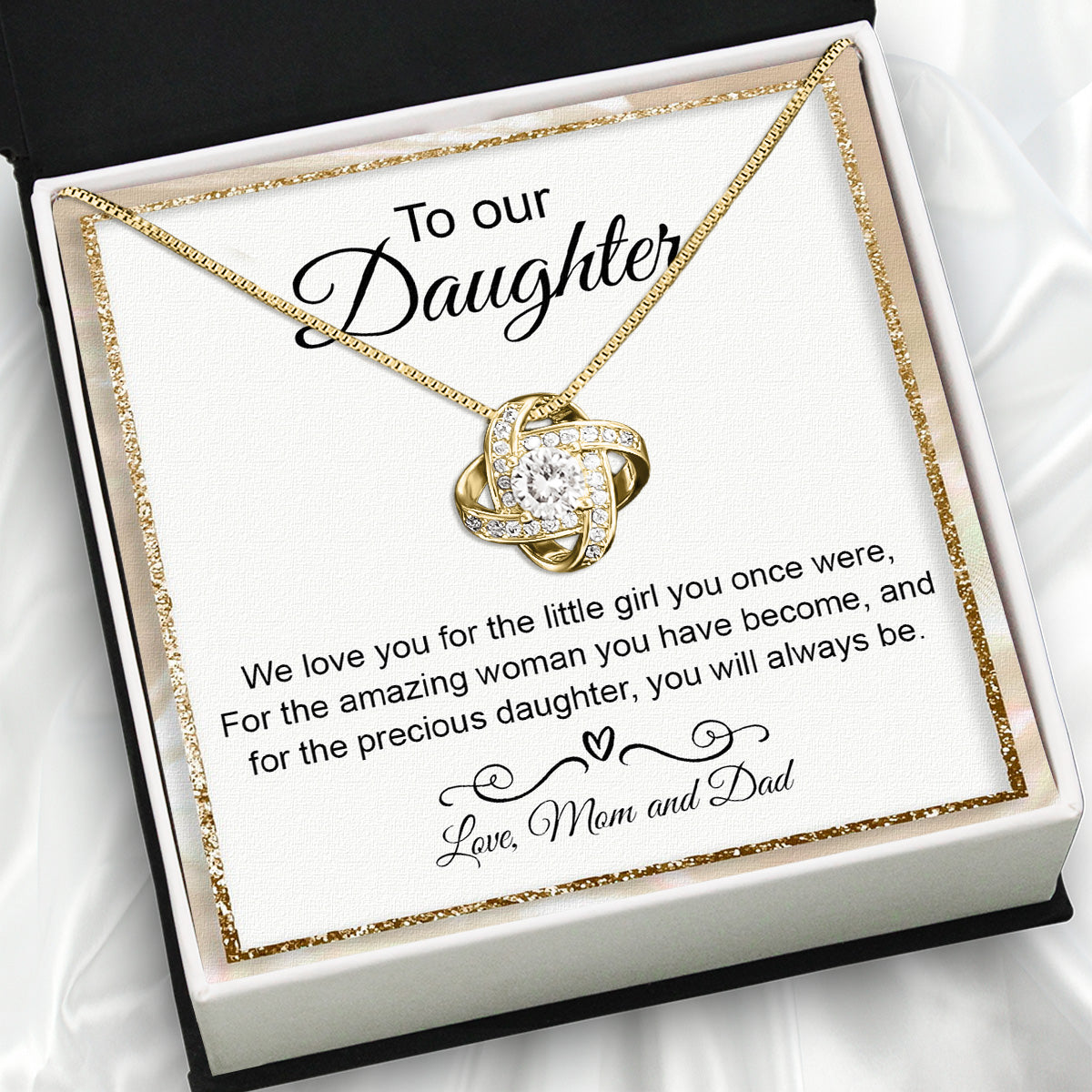 Daughter Necklace from Mom and Dad: A Timeless Symbol of Love and Pride