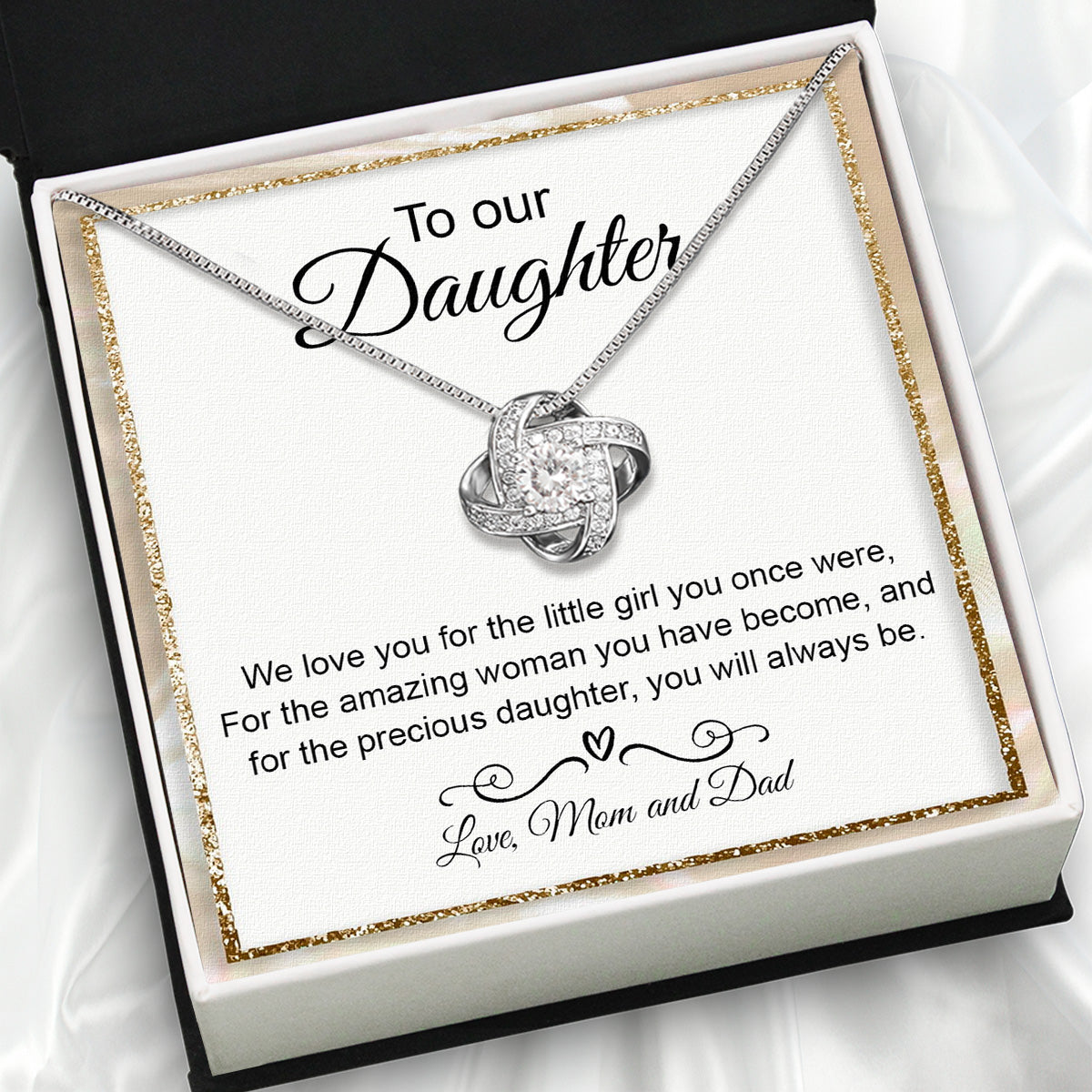 Daughter Necklace from Mom and Dad: A Timeless Symbol of Love and Pride