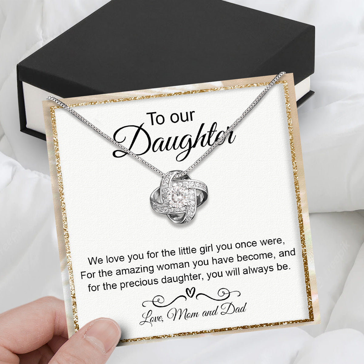 Daughter Necklace from Mom and Dad: A Timeless Symbol of Love and Pride