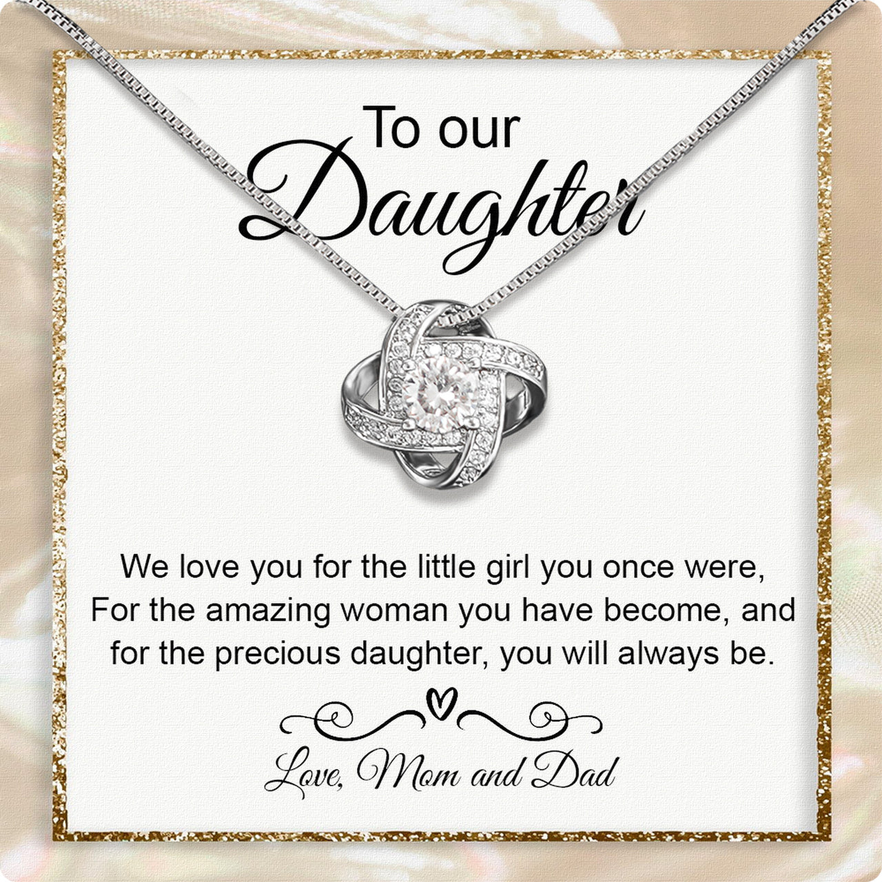 Daughter Necklace from Mom and Dad: A Timeless Symbol of Love and Pride