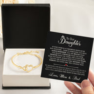 Daughter Bracelet from Dad: A Beautiful Reminder of Your Love