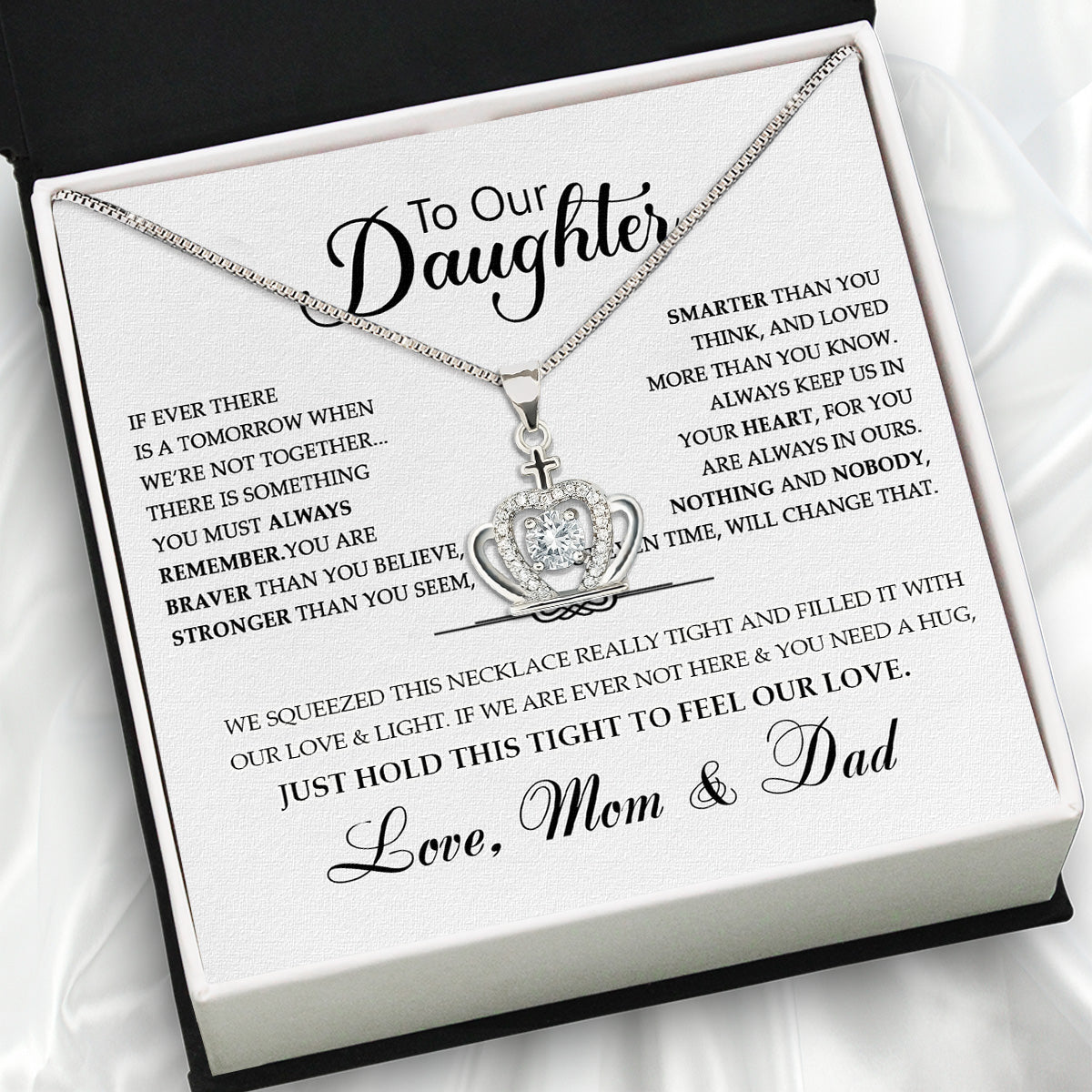 Daughter Necklace from Mom and Dad: A Timeless Symbol of Love and Pride