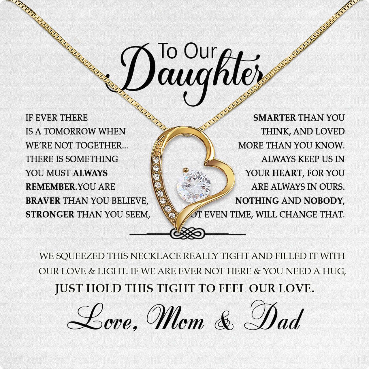 Daughter Necklace from Mom and Dad: A Timeless Symbol of Love and Pride