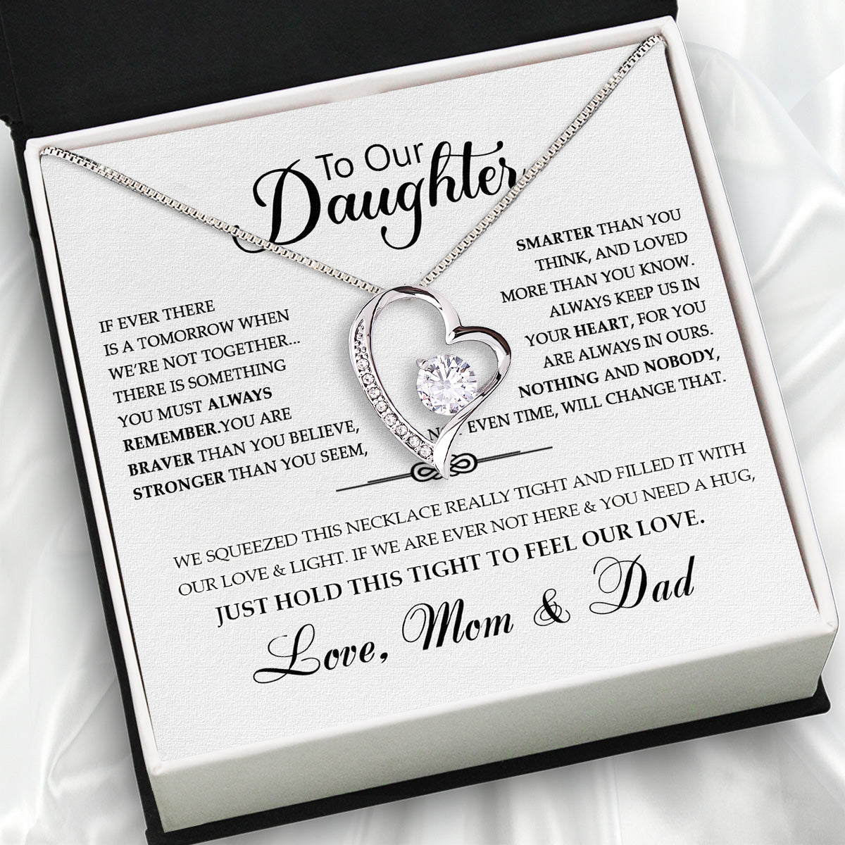 Daughter Necklace from Mom and Dad: A Timeless Symbol of Love and Pride