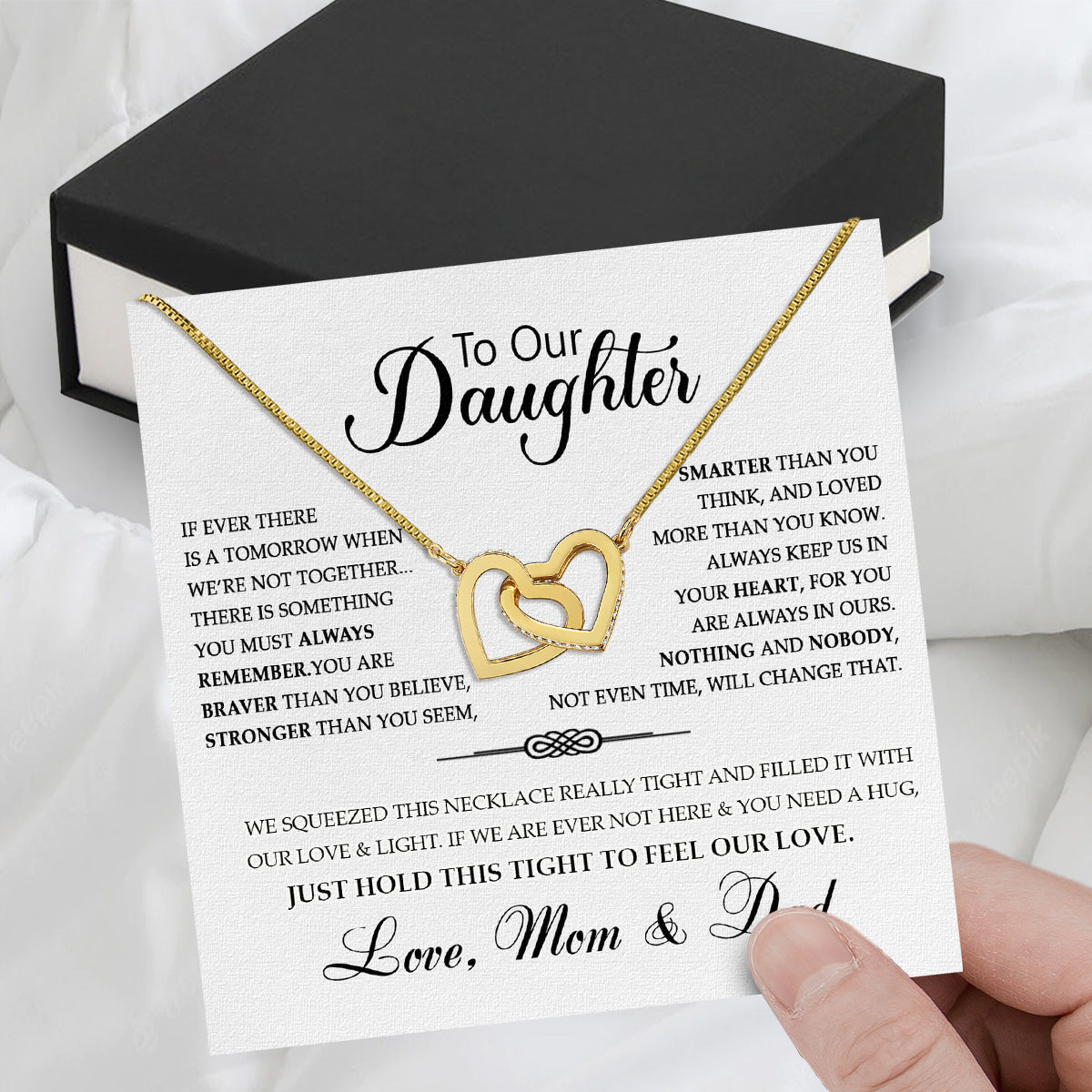 Daughter Necklace from Mom and Dad: A Timeless Symbol of Love and Pride