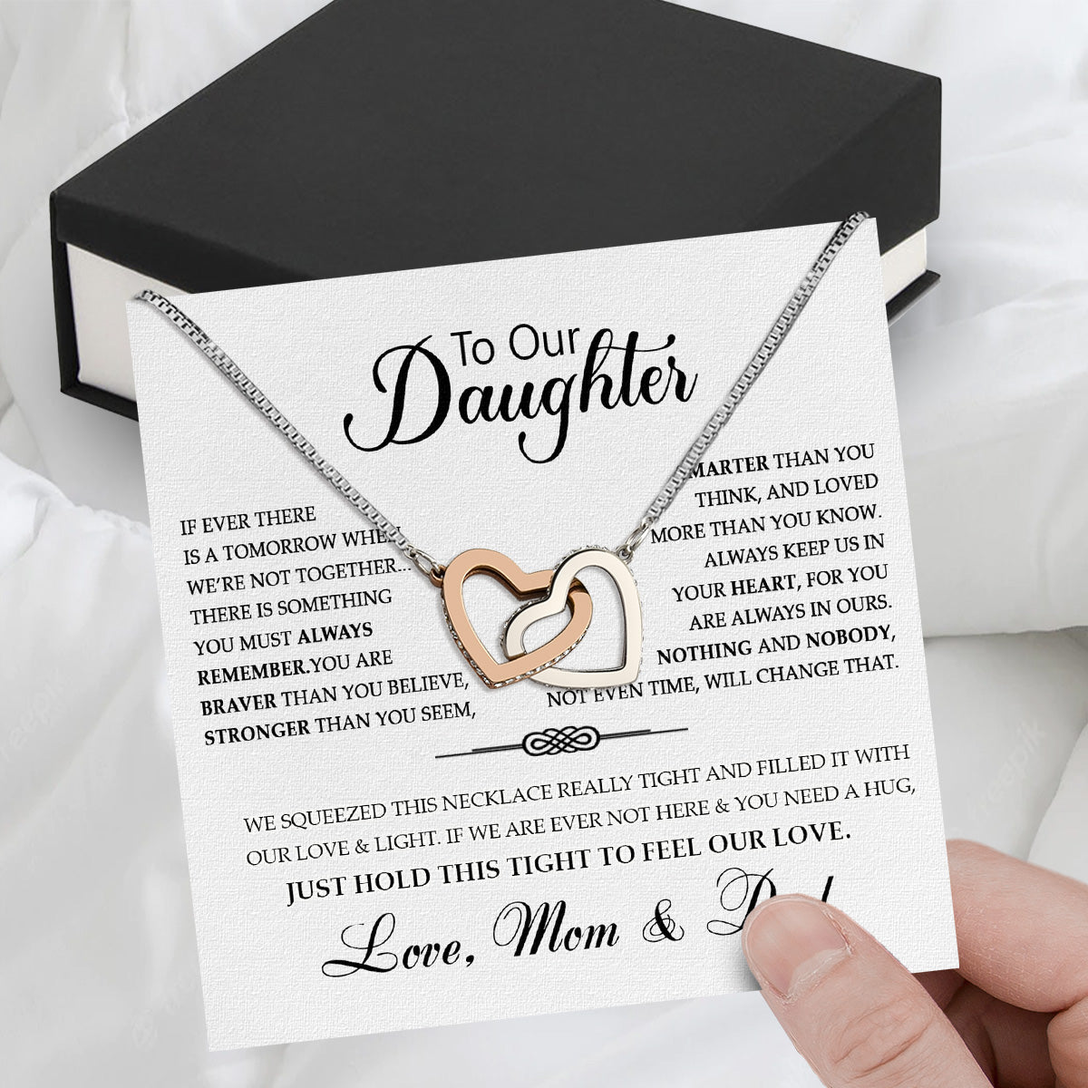 Daughter Necklace from Mom and Dad: A Timeless Symbol of Love and Pride