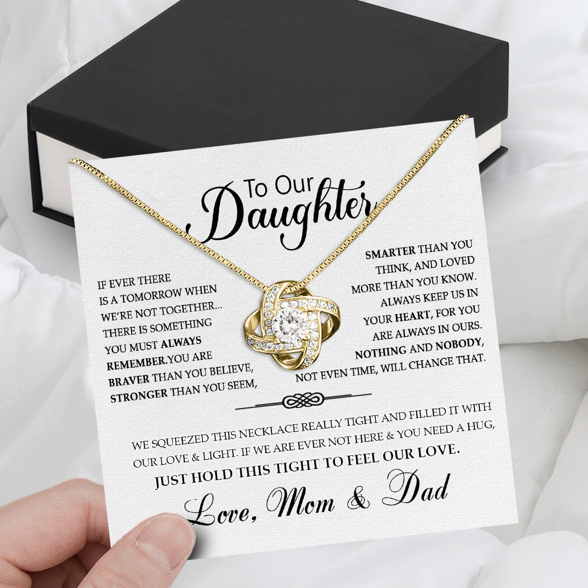 Daughter Necklace from Mom and Dad: A Timeless Symbol of Love and Pride